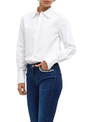ONLY DROP6 Camicia Only Onlnemil - Bianco