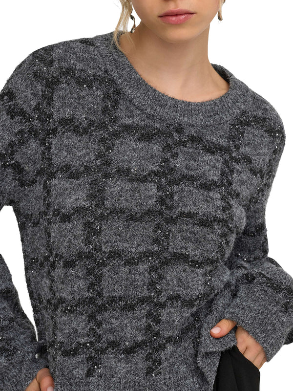 Only Maglione Only Onldoffa Grey