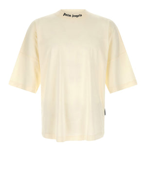 PALM ANGELS T-Shirt Dsquared Classic Logo Over Tee Bianco