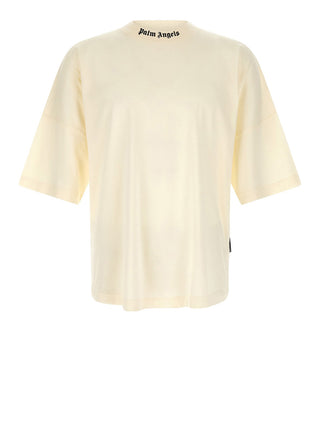 PALM ANGELS T-Shirt Dsquared Classic Logo Over Tee Bianco