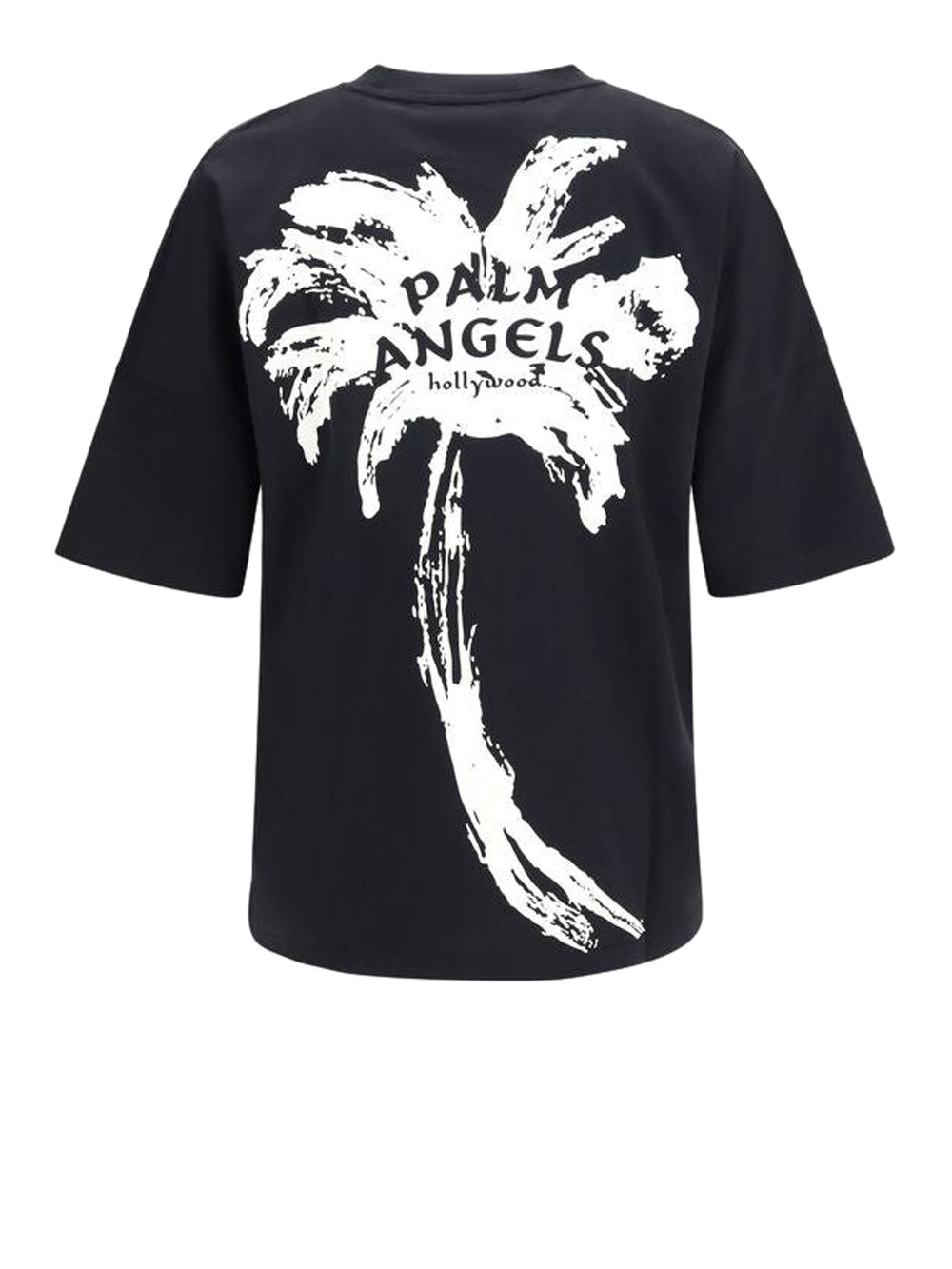 PALM ANGELS T-Shirt Palm Drift Back Over Tee Nero