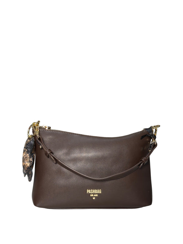 Pashbag Borsa a Spalla Donna Ylenia Pashbag Marrone
