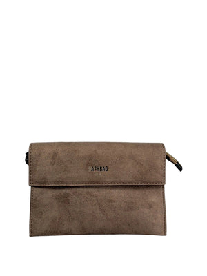 Pashbag Pochette Donna a Tracolla Odette Velour Pashbag Tortora