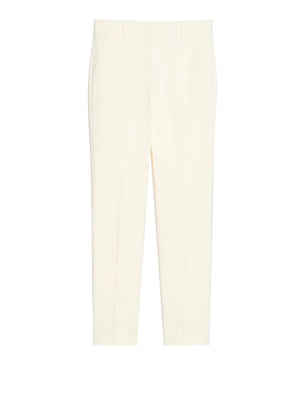 PENNY BLACK BLACK Pantalone Penny Black Slim Fit Bianco
