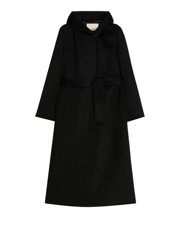 PENNY BLACK EMOTION Cappotto Penny Black Midi In Drap Di Lana Nero