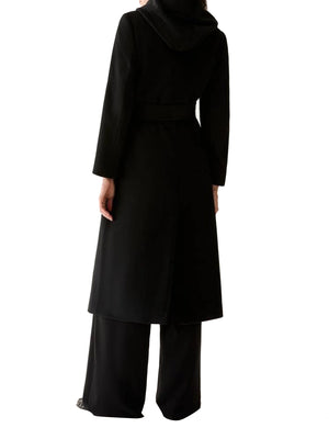 PENNY BLACK EMOTION Cappotto Penny Black Midi In Drap Di Lana Nero