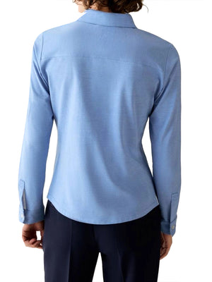 PENNY BLACK FREEDOM Camicia Slim Penny Black In Jersey Di cotone - Azzurro