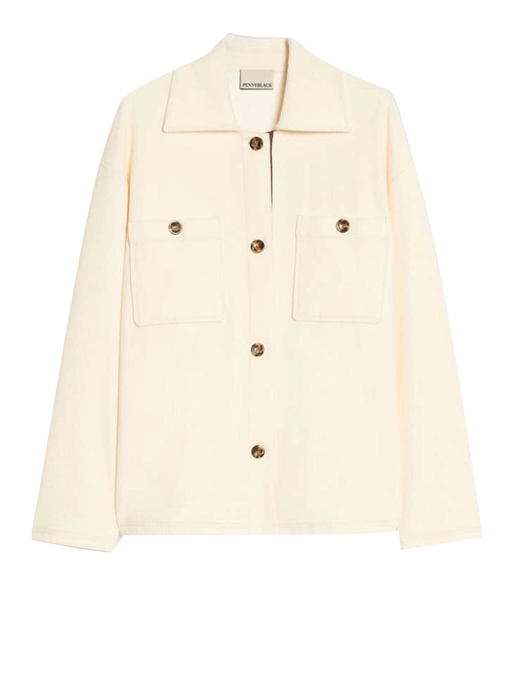 PENNY BLACK Giacca Penny Black Camicia in jersey velluto - Panna