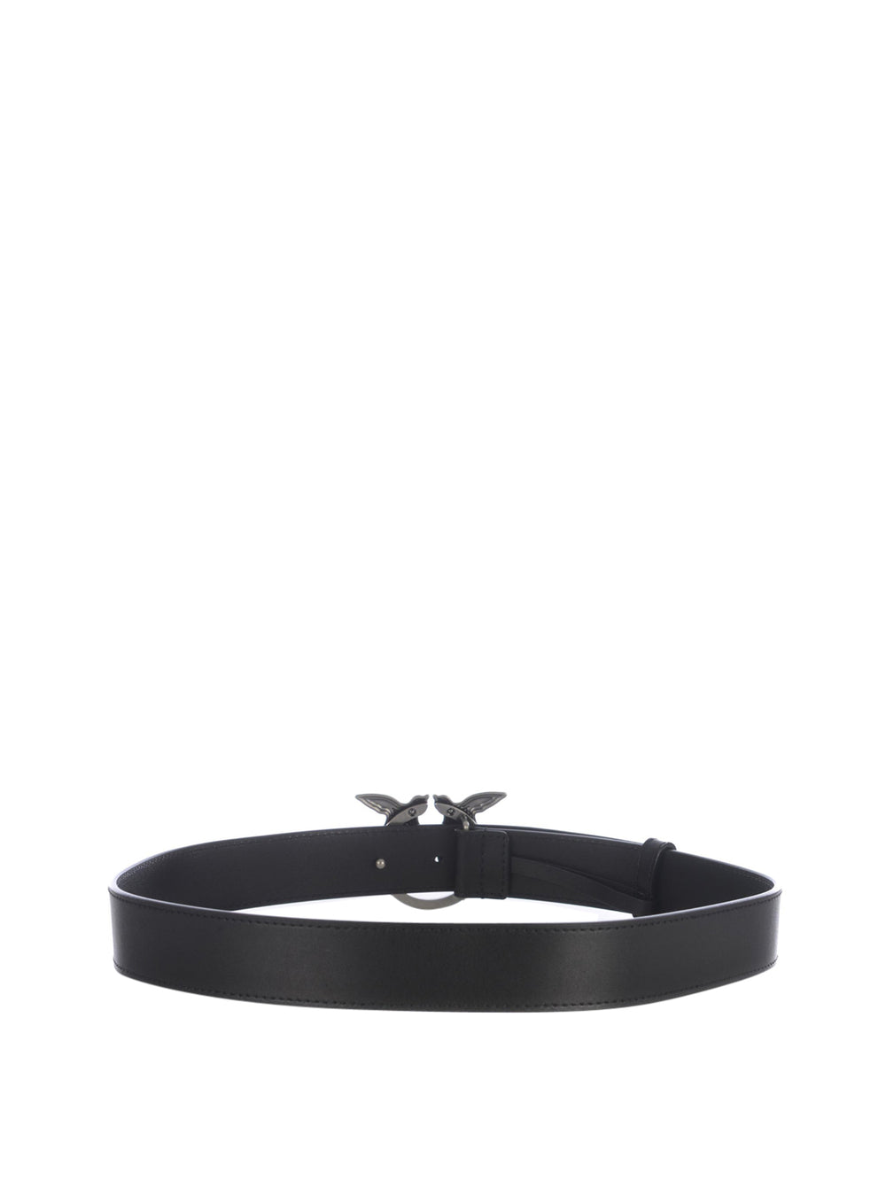 PINKO Cintura Pinko Logo Frontale Nero