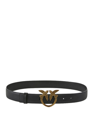 PINKO Cintura Pinko Love Berry H3 Belt Low - Nero/Oro