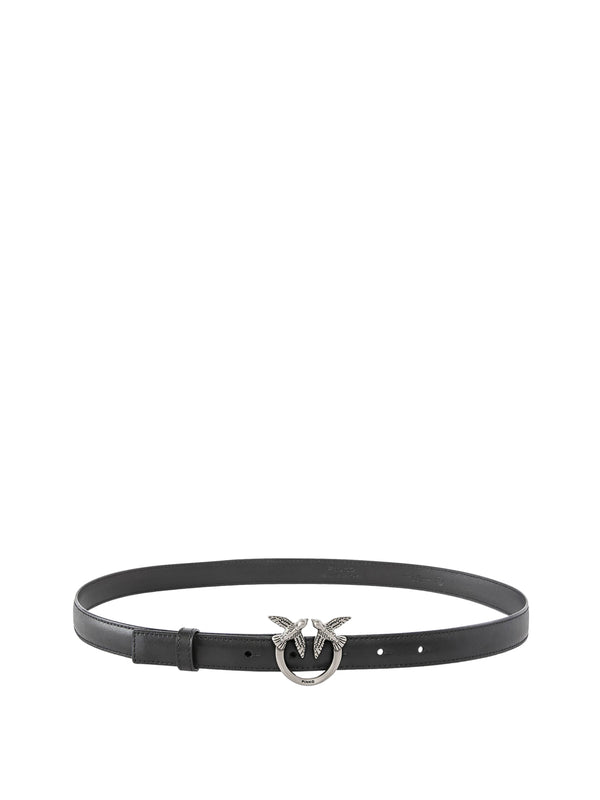 PINKO Cintura Pinko Love Berry H2 Belt.Low Vitello Nero