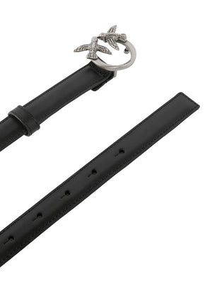 PINKO Cintura Pinko Love Berry H2 Belt.Low Vitello Nero