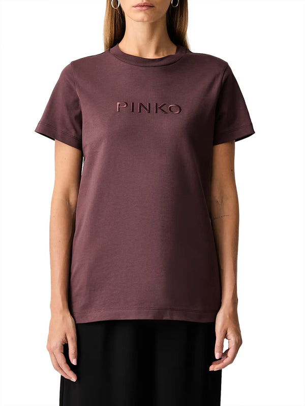 PINKO Basico Pinko T-Shirt Jersey Logo Granada