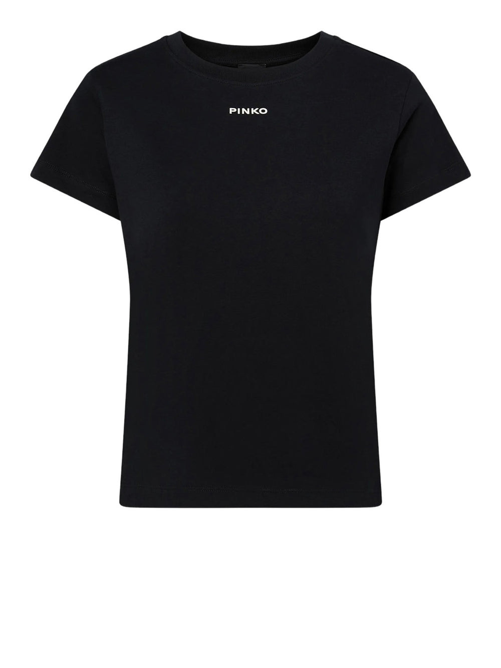 PINKO Pinko Basico T-Shirt Jersey Logo Nero