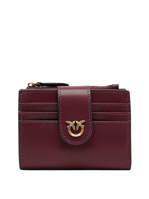 PINKO Portafoglio Pinko Logo Frontale Bordeaux