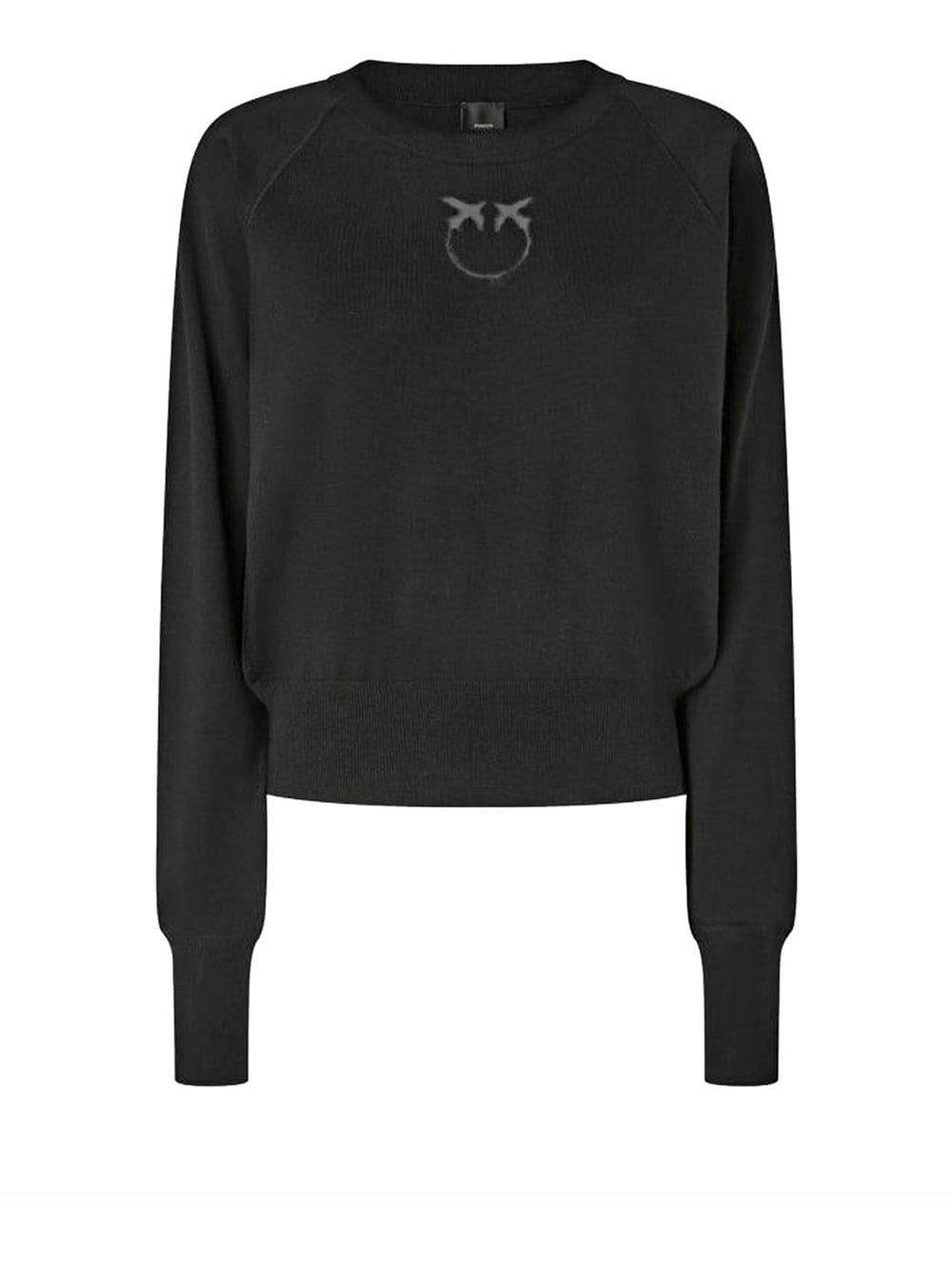 PINKO Maglia Pinko Lanzarote Lana Logo Nero
