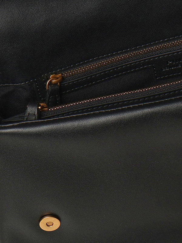 PINKO Borsa A Tracolla Love Bag Click Soft Horizontal Handle Pinko - Nero