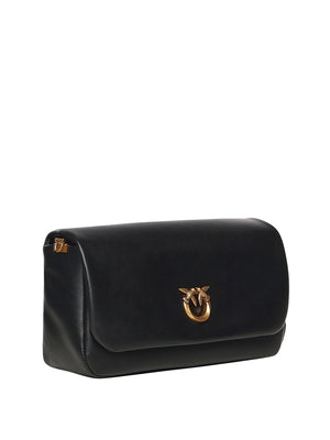 PINKO Borsa A Tracolla Love Bag Click Soft Horizontal Handle Pinko - Nero