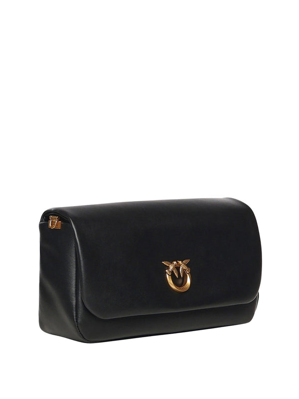 PINKO Borsa A Tracolla Love Bag Click Soft Horizontal Handle Pinko - Nero