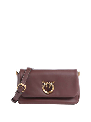 PINKO Borsa A Tracolla Pinko Click Soft Horizontal Mini Marrone