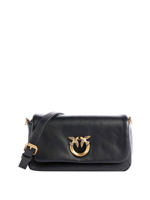 PINKO Borsa A Tracolla Pinko Click Soft Horizontal Mini Nero