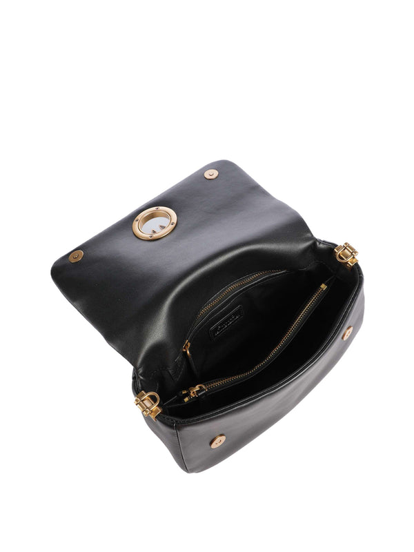 PINKO Borsa A Tracolla Pinko Click Soft Horizontal Mini Nero
