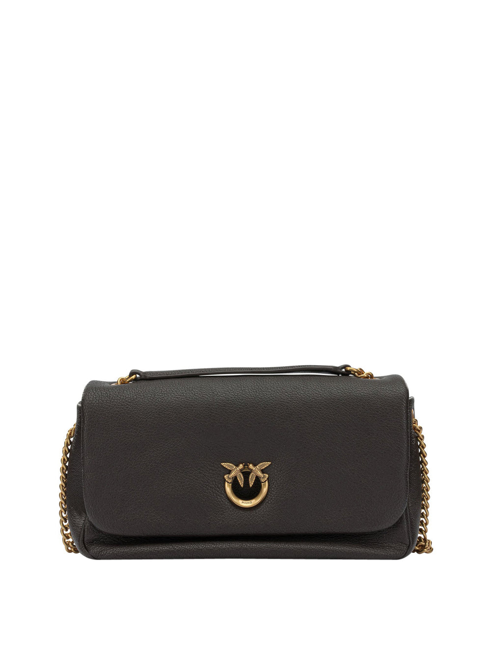 PINKO Borsa A Tracolla Pinko Click Soft Horizontal Chain - Marrone