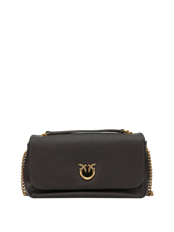PINKO Borsa A Tracolla Pinko Click Soft Horizontal Chain - Marrone