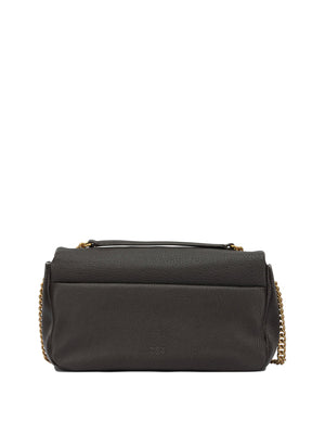 PINKO Borsa A Tracolla Pinko Click Soft Horizontal Chain - Marrone
