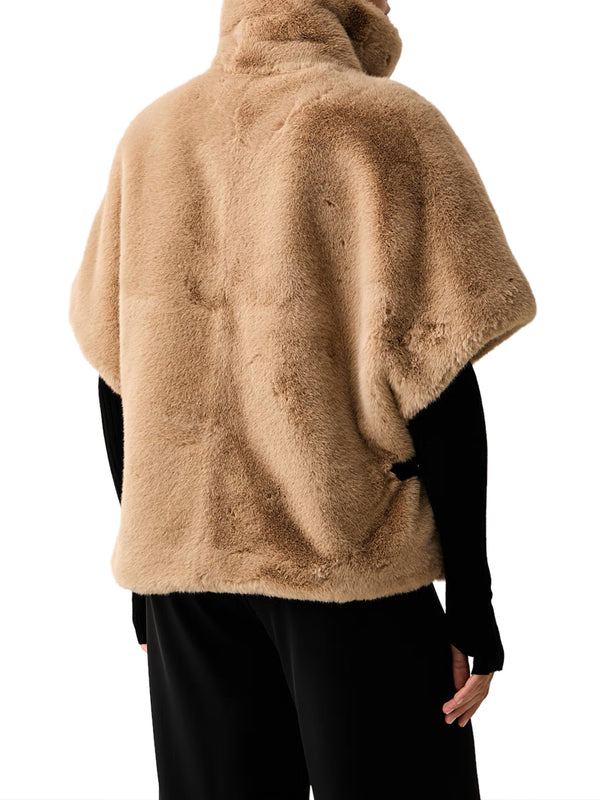 PINKO Poncho Pinko New Comodino Cappa Beige