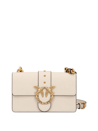 PINKO Borsa A Tracolla Pinko Love One Mini New Bianco