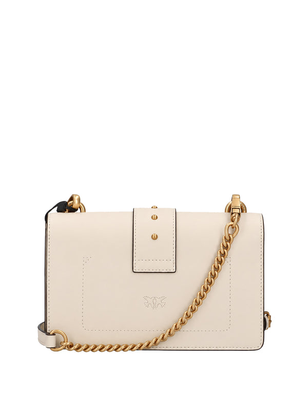 PINKO Borsa A Tracolla Pinko Love One Mini New Bianco