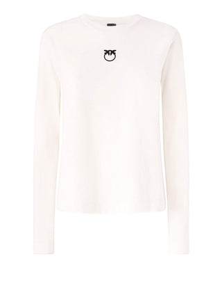 PINKO Pinko Toblino T-Shirt Jersey Logo Beige