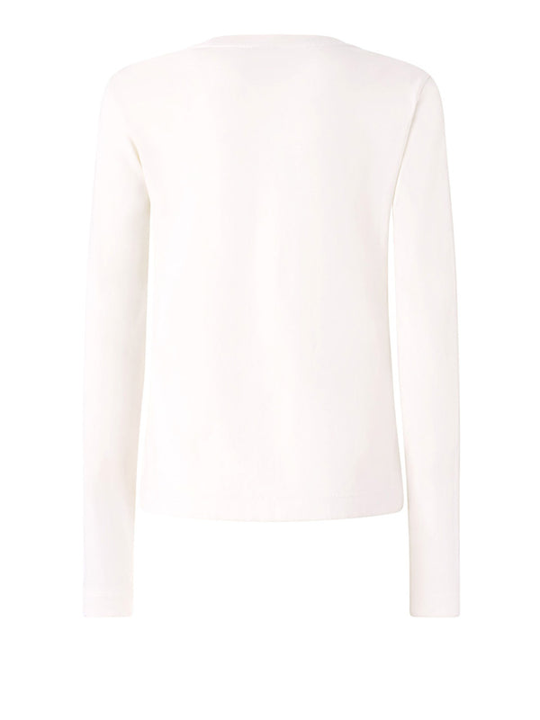 PINKO Pinko Toblino T-Shirt Jersey Logo Beige