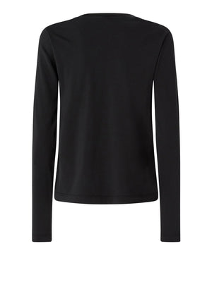 PINKO Pinko Toblino T-Shirt Jersey Logo Nero