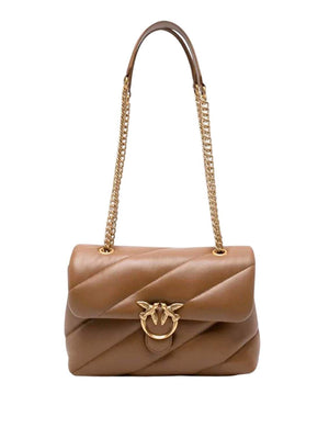 PINKO Borsa a Tracolla Love Puff Classic Small B. She Pinko - Marrone
