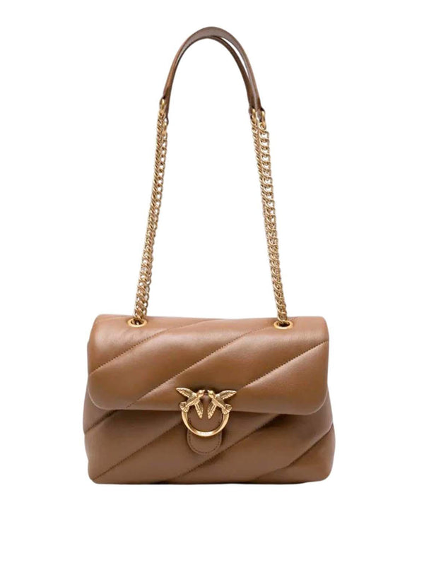 PINKO Borsa a Tracolla Love Puff Classic Small B. She Pinko - Marrone