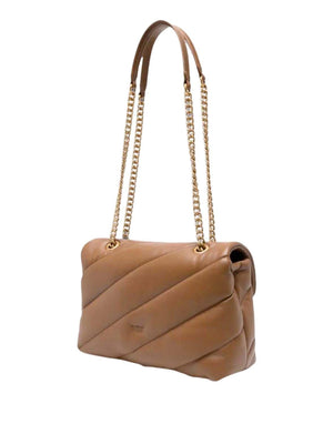 PINKO Borsa a Tracolla Love Puff Classic Small B. She Pinko - Marrone