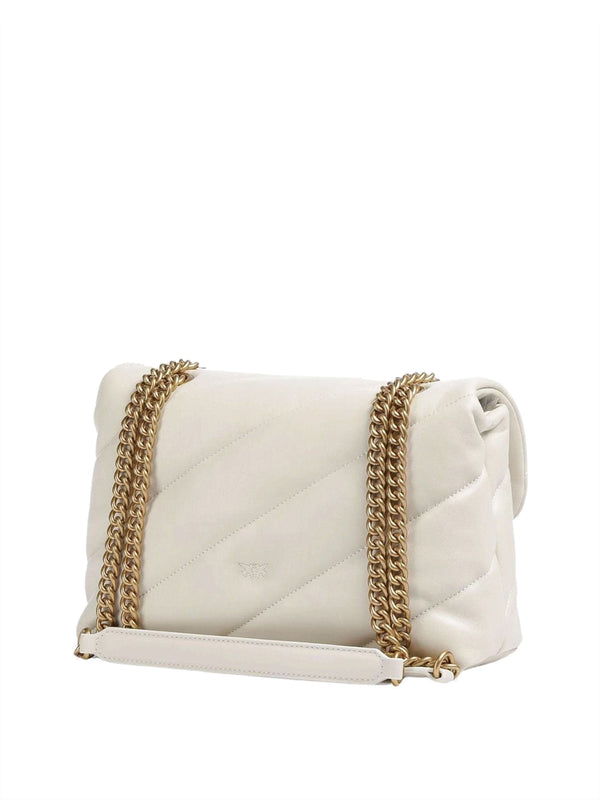 PINKO Borsa A Tracolla Pinko Love Puff Mini Small B. Sheep Bianco