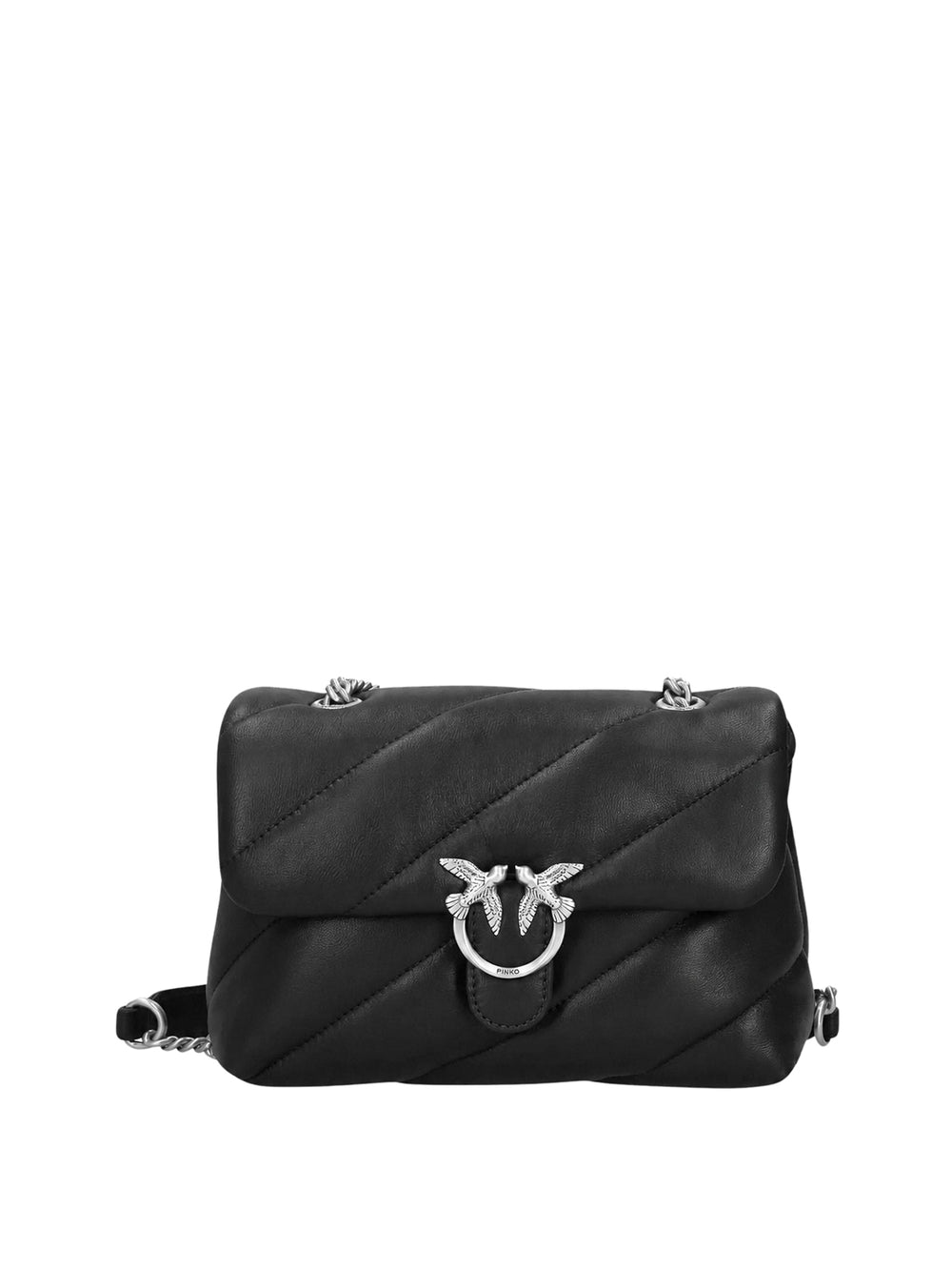 PINKO Borsa A Tracolla Pinko Love Puff Mini Small B. Sheep Nero