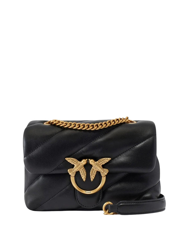 PINKO Borsa A Tracolla Pinko Love Puff Mini Small B. Sheep Nero