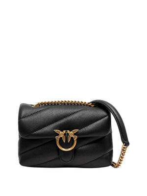 PINKO Borsa A Tracolla Pinko Love Puff Baby Small B. Sheep Nero
