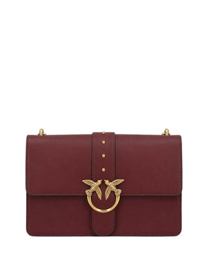 PINKO Borsa A Tracolla Pinko Love One Classic St. Small - Rosso
