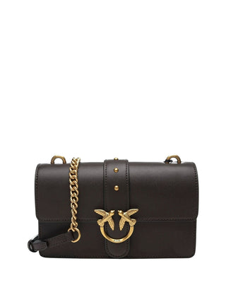 PINKO Borsa A Tracolla Pinko Love One Mini St. Small Marrone