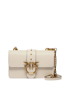 PINKO Borsa A Tracolla Pinko Love One Mini St. Small B. Vit Bianco