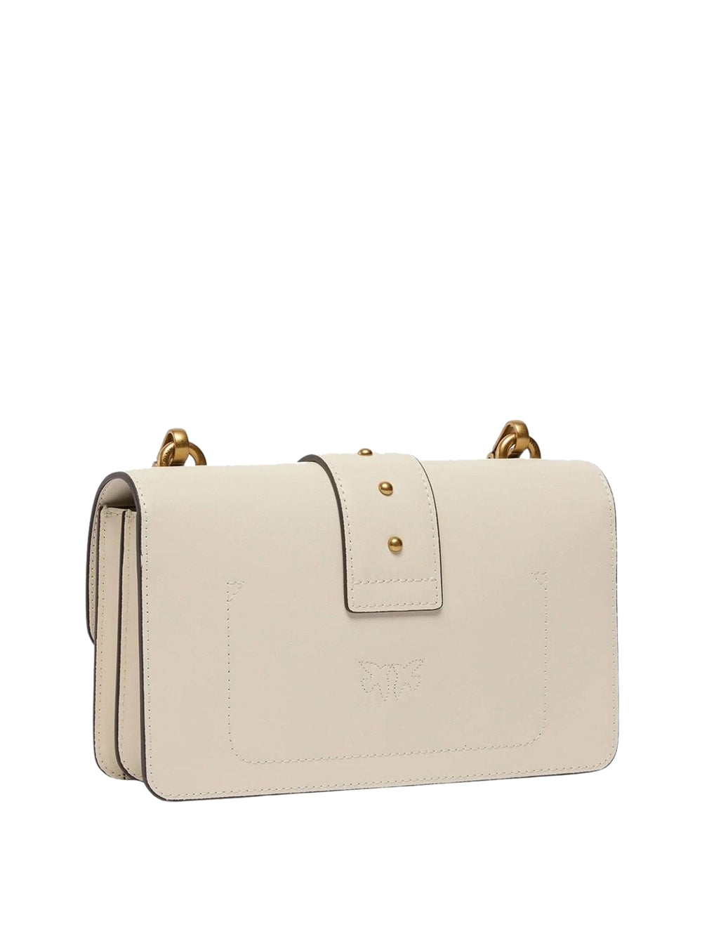 PINKO Borsa A Tracolla Pinko Love One Mini St. Small B. Vit Bianco