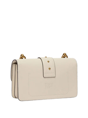 PINKO Borsa A Tracolla Pinko Love One Mini St. Small B. Vit Bianco