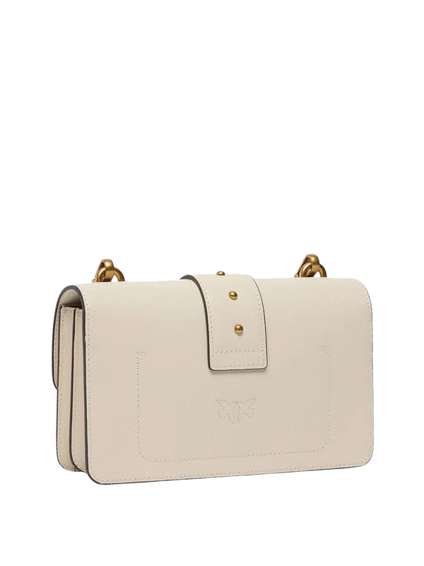 PINKO Borsa A Tracolla Pinko Love One Mini St. Small B. Vit Bianco