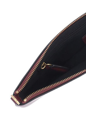 PINKO Borsa a Tracolla New Horizontal Flat Vitello Pinko - Bordeaux