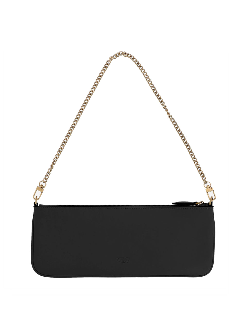 PINKO Borsa a Tracolla New Horizontal Flat Vitello Pinko - Nero